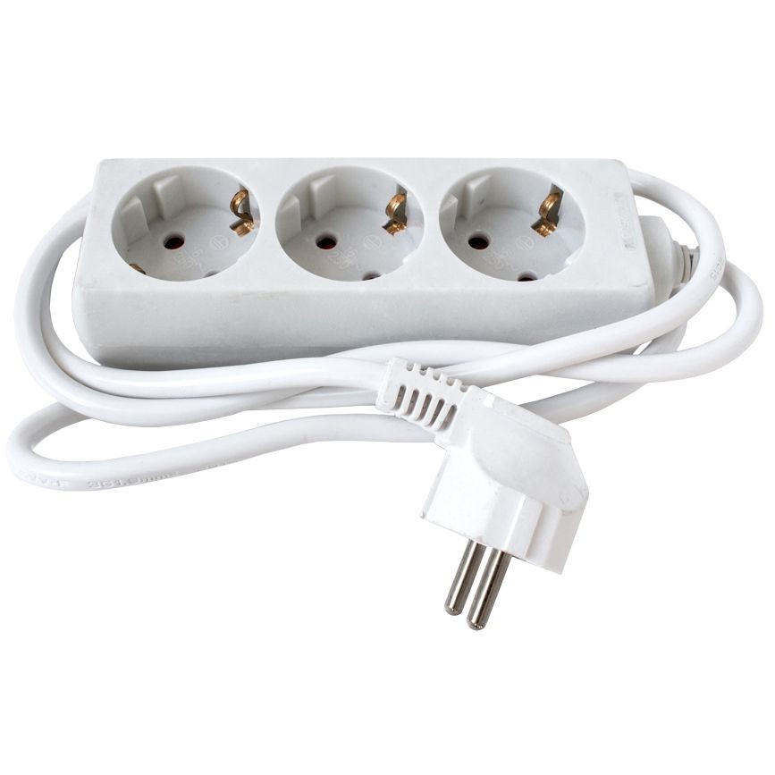 Prelungitor Kuper, 3prize, 1.5m, Alb - imagine 3